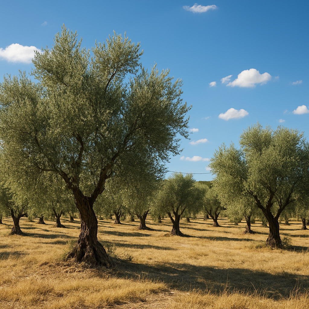 Olive trees in our family farm